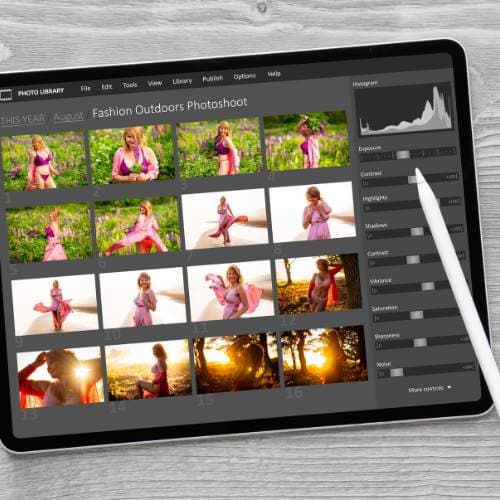 Photo Editing & Retouching service example